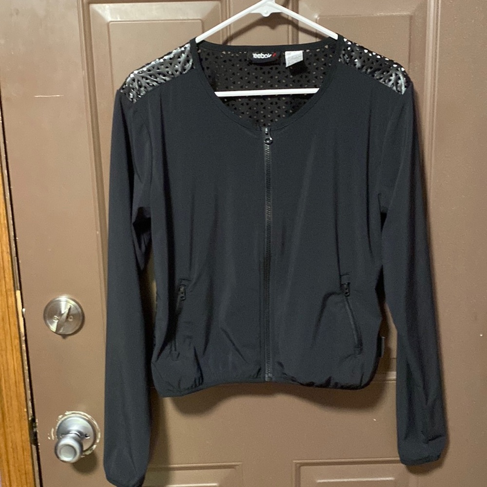 Reebok black sport jacket.